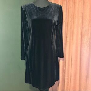 Black Long Sleeve Sheath Dress for Cocktail